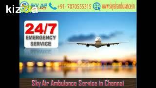 Pick Sky Air Ambulance in Mumbai with A to Z Medical Assistance