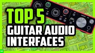 Best Guitar Audio Interface in 2020 | Record Your Guitar At Home