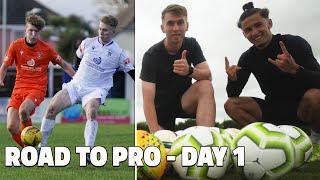 MY 2021 JOURNEY BACK TO PRO FOOTBALL - A Day In The Life Of a Footballer with Connor Parsons (Day 1)