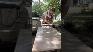 DIY Stone Polishing #diy #furnitureflip #marble #antique #vintagestyle #vintagedecor