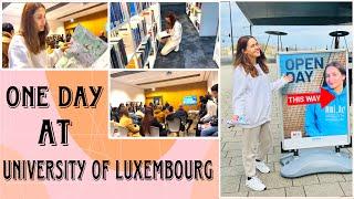 1 Day at University of Luxembourg | Open Day | University Tour | Questions | Hostel Tour