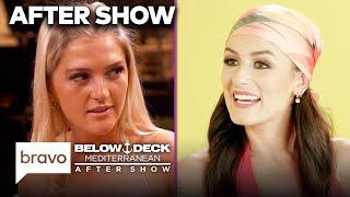 Aesha Scott Says Carrie O'Neill Is "A Real Yachtie" | Below Deck Med After Show S9 E15 Pt 1 | Bravo