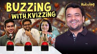 Buzzing with KVizzing ep 2 with @AnirbanDasgupta5 @dayamaged and Smrutika with @KumarVarunOfficial