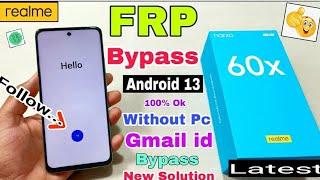 Realme Narzo 60x 5g FRP Bypass Android 13 | New Trick | Realme Narzo RMX3782 Google Account Unlock 