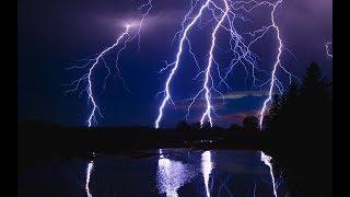 Beautiful Nature HD Video 1080p - Thunderstorm & Rain Sounds/Heavy Thunder and Lightning Strikes