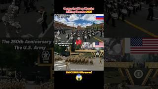 Comparing US and Russian Military Parades 2025 (Shocking Differences!) #militaryparade