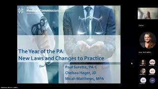 The Year of the PA: New Laws and Changes to Practice