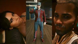 Cyberpunk 2077 UE - V Male Corpo Date with Panam and Kerry (Corpo Plaza Apartment)