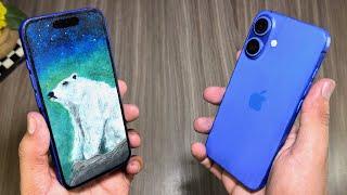 How to make iPhone 16 out of cardboard - very realistic | blue colour 