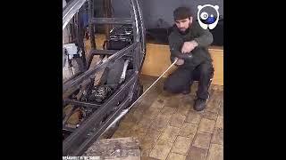 сделал двухколесный автомобиль из скутера