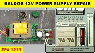 {1233} Power supply repair for MB9X Solid state motor controller