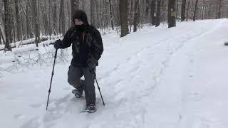 Winter Storm Hike at Middletown Reservoir Trail, Wallkill NY