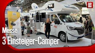 3 Camper zum Einstiegspreis | Caravan Salon | Vorstellung mit Lisa Busse