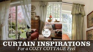Cottage-Style Curtain Inspiration to Create a Warm, Welcoming, and Effortlessly Cozy Home