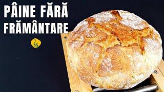 Painea lenesului - paine de casa fara framantare - cea ma ieftina si rapida paine