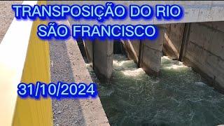 Transposição do Rio São Francisco Estrutura de Controle da Barragem de Porcos 31/10/2024