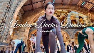 London Doctor Diaries | solo yoga date, busiest week at work, Halloween, big life update…