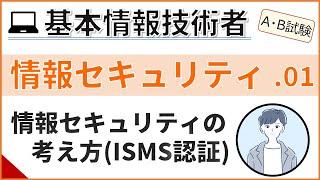 【A/B試験_情報セキュリティ】01.情報セキュリティの考え方| 基本情報技術者試験