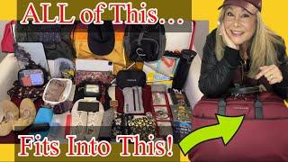 PACK FOR OVER A WEEK IN A BAG THAT FITS UNDER YOUR SEAT!