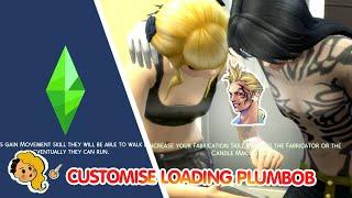 Sims 4 How to Customise the Loading Screen Plumbob Fast And EASY!