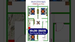 19x30 house plans | 19*30 house design