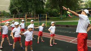 Весёлый физкультурный марафон в ЧДОУ "Детский сад "Швабе- Эрудит"