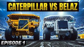 BATTLE OF THE AUTONOMOUS HAUL TRUCKS: Belaz 75710 VS Caterpillar 797F | Episode 1