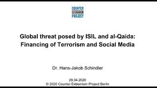 CEP-webinar “Current global threat posed by ISIS and al-Qaeda" – Dr. Hans-Jakob Schindler (CEP)