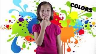 colors SONG - learn your ASL colors