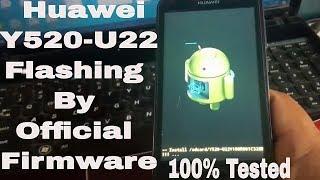 How To Flash Huawei Y520-U22 By SD Card (Dead After Flash Repair/Recover Done)