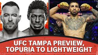 Topuria To Lightweight, UFC Tampa Preview & Fight Week Drama | MORNING KOMBAT