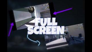 FULL SCREEN FOR WIDE PHONES | CRITICAL OPS | How to get fullscreen / get rid of black bars