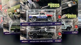 Lamley Showcase: Hot Wheels Car Culture Terra Trek with Datsun CHASE & a fleet of Baja Racers