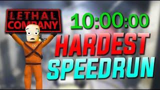 This Lethal Company Speedrun took 10 HOURS