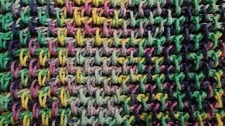 The Tunisian Moss Stitch - Tunisian Crochet Tutorial!