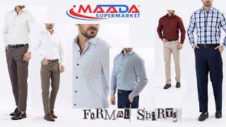 Formal shirts for men - office wear shirts - imaada supermarket Jhelum