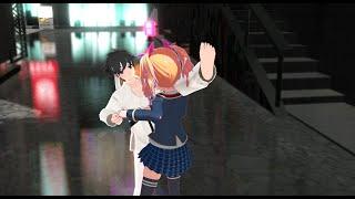 don't walk alone down a dark alley at night (MMD Mixed Fight)