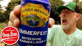 Sierra Nevada Summerfest Refreshing Summer Lager Review by A Beer Snob's Cheap Brew Review