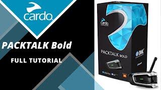 Cardo PACKTALK Bold: Complete Tutorial