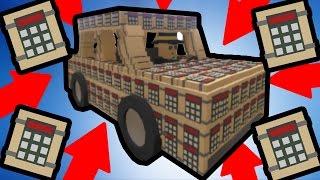 SUICIDE CAR!!! - Fully Made of Charges! - Unturned 3.0