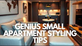 Genius Small Apartment Styling Tips to Maximize Space and Comfort!