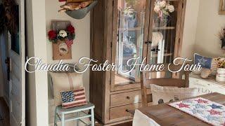 COUNTRY FARMHOUSE COTTAGE PRIMITIVE HOME TOUR ~ Decor Decorating House Tours ~ Inspiring Ideas