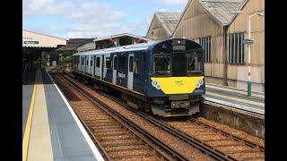 Island Line 484003 & 004 @ Ryde & Smallbrook Junction Stations - 10th July 2024