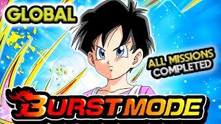 ALL MISSIONS! GLOBAL BURST MODE VS STR VIDEL DOKKAN EVENT! Dragon Ball Z Dokkan Battle