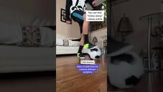 How to train football at home