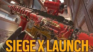 SIEGE X IS OUT TODAY