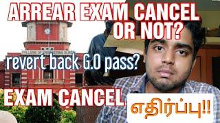 Arrear exam cancel or not? | New problem to revert GO | simply jpr