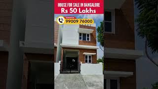 House for Sale in Bangalore for Rs 50 Lakhs #houseforsale #bangalore #IndependentHouseforSale