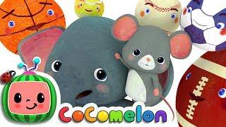 Sports Ball Song | CoComelon Nursery Rhymes & Kids Songs