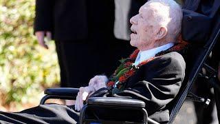 1 year after Jimmy Carter entered hospice care